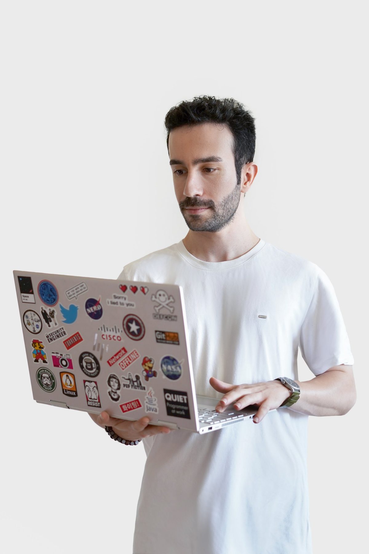 Amirreza Kalantari, who writes our custom software